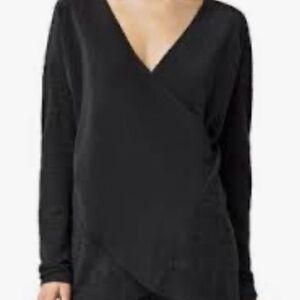 POL Charcoal Knit Top